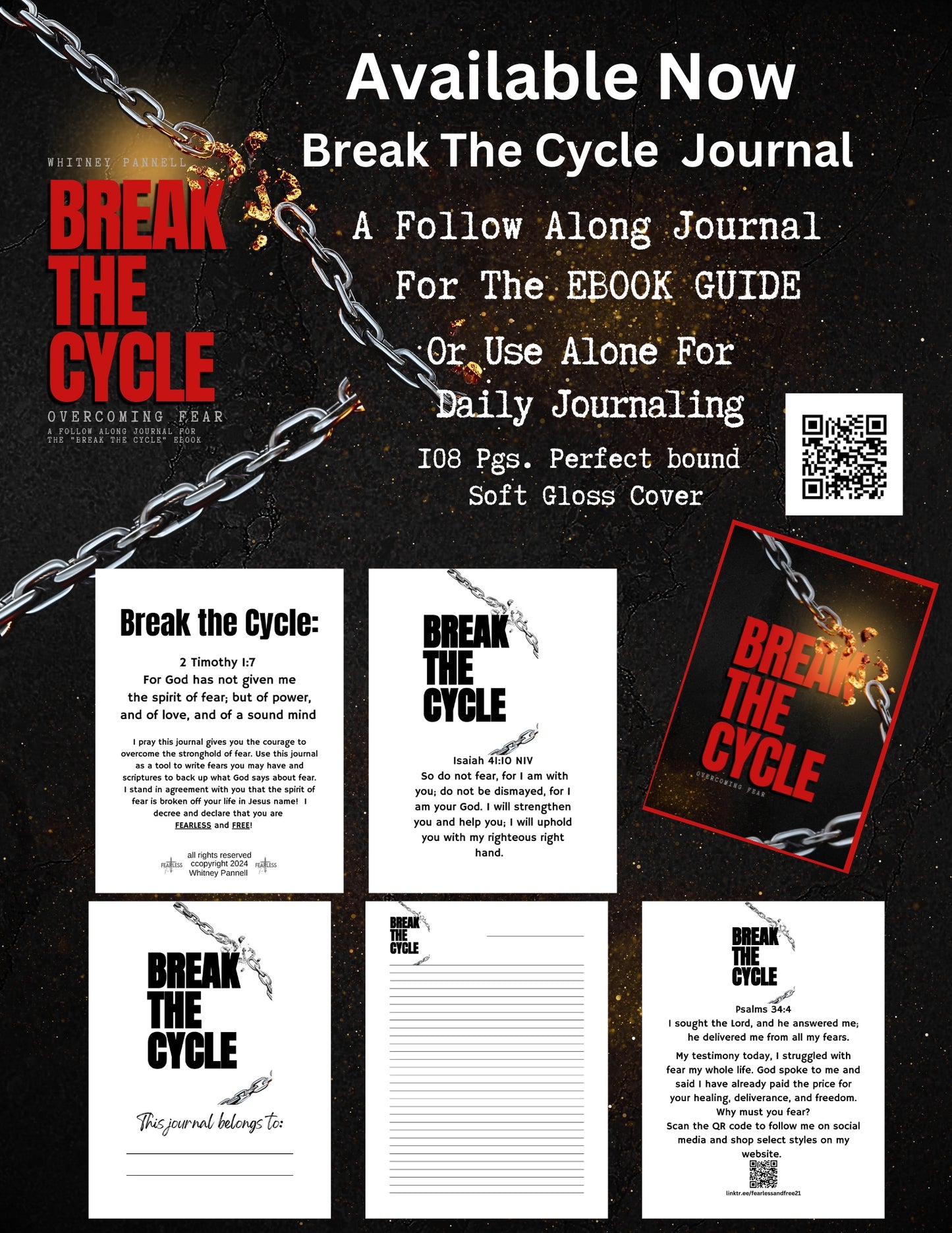 Break the Cycle: Overcoming Fear Journal and E-book