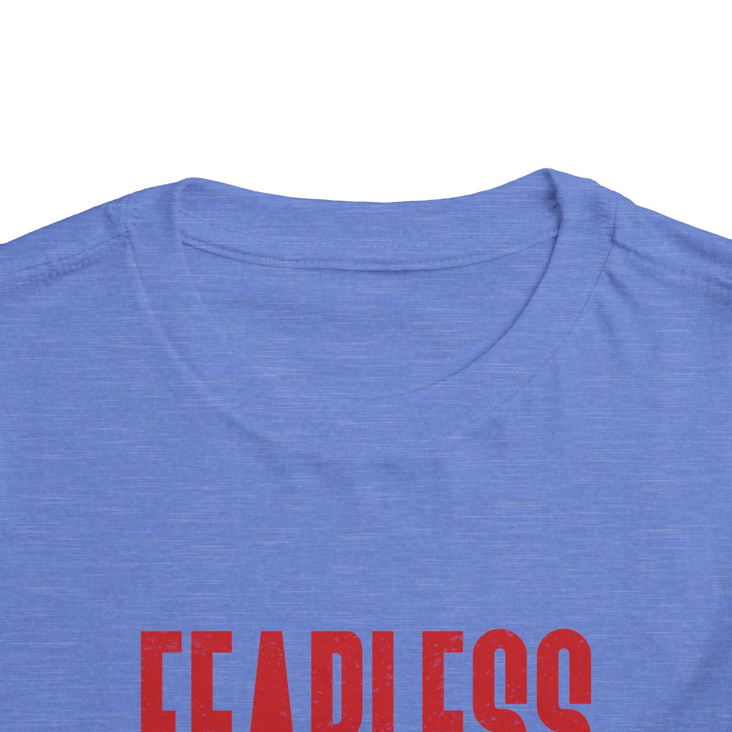Fearless & Free Toddler Tee — Bold Graphic Short Sleeve Shirt for Brave Little Ones