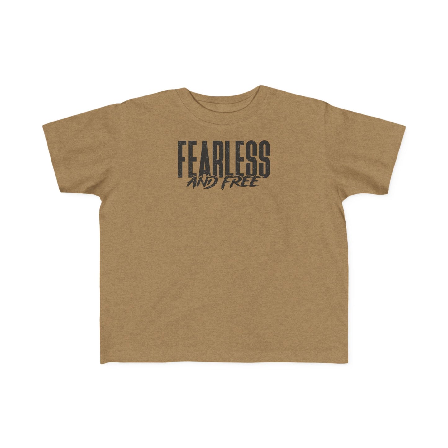 Fearless & Free Toddler Tee — Soft Graphic Toddler Shirt