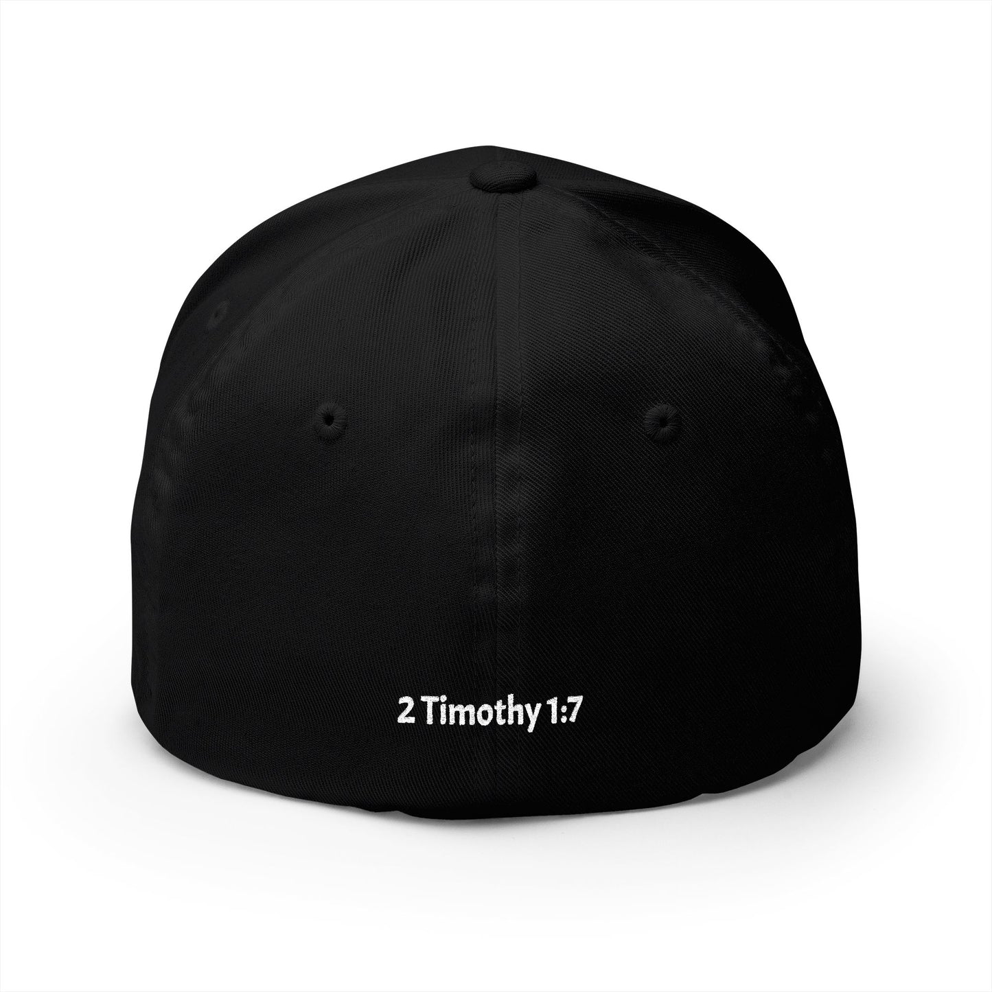 Fearless and Free Embroidered Baseball Cap — Inspirational Christian Hat (2 Timothy 1:7)