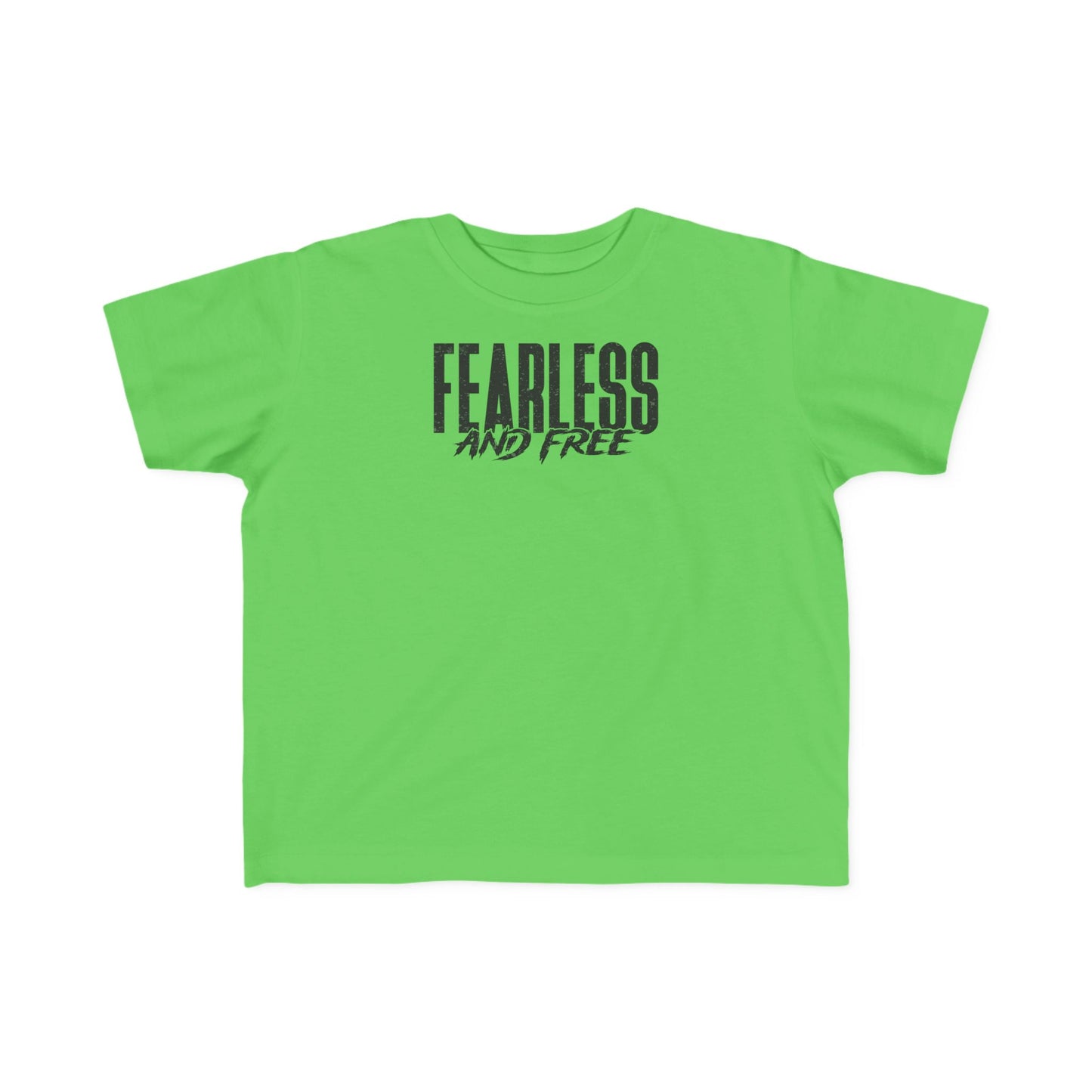 Fearless & Free Toddler Tee — Soft Graphic Toddler Shirt