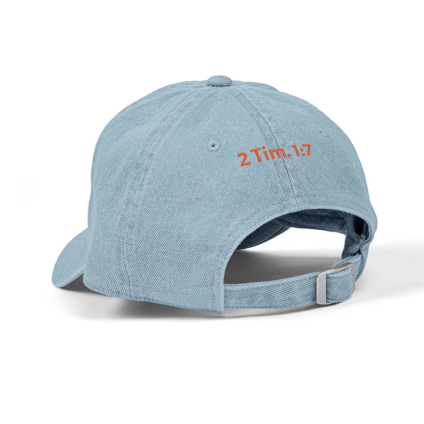Fearless & Free Embroidered Denim Hat — Casual Women's Embroidery Cap