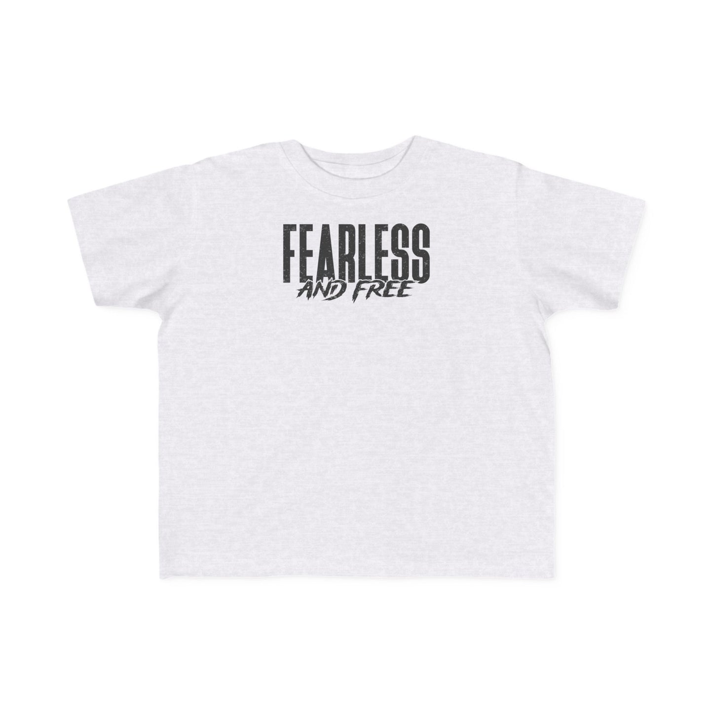 Fearless & Free Toddler Tee — Soft Graphic Toddler Shirt