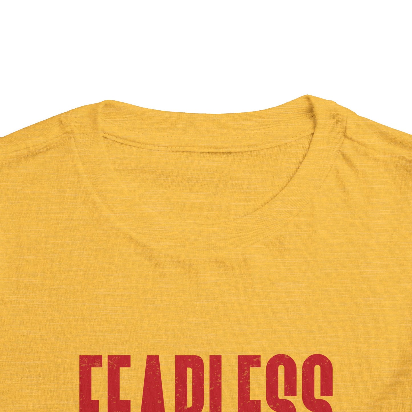 Fearless & Free Toddler Tee — Bold Graphic Short Sleeve Shirt for Brave Little Ones