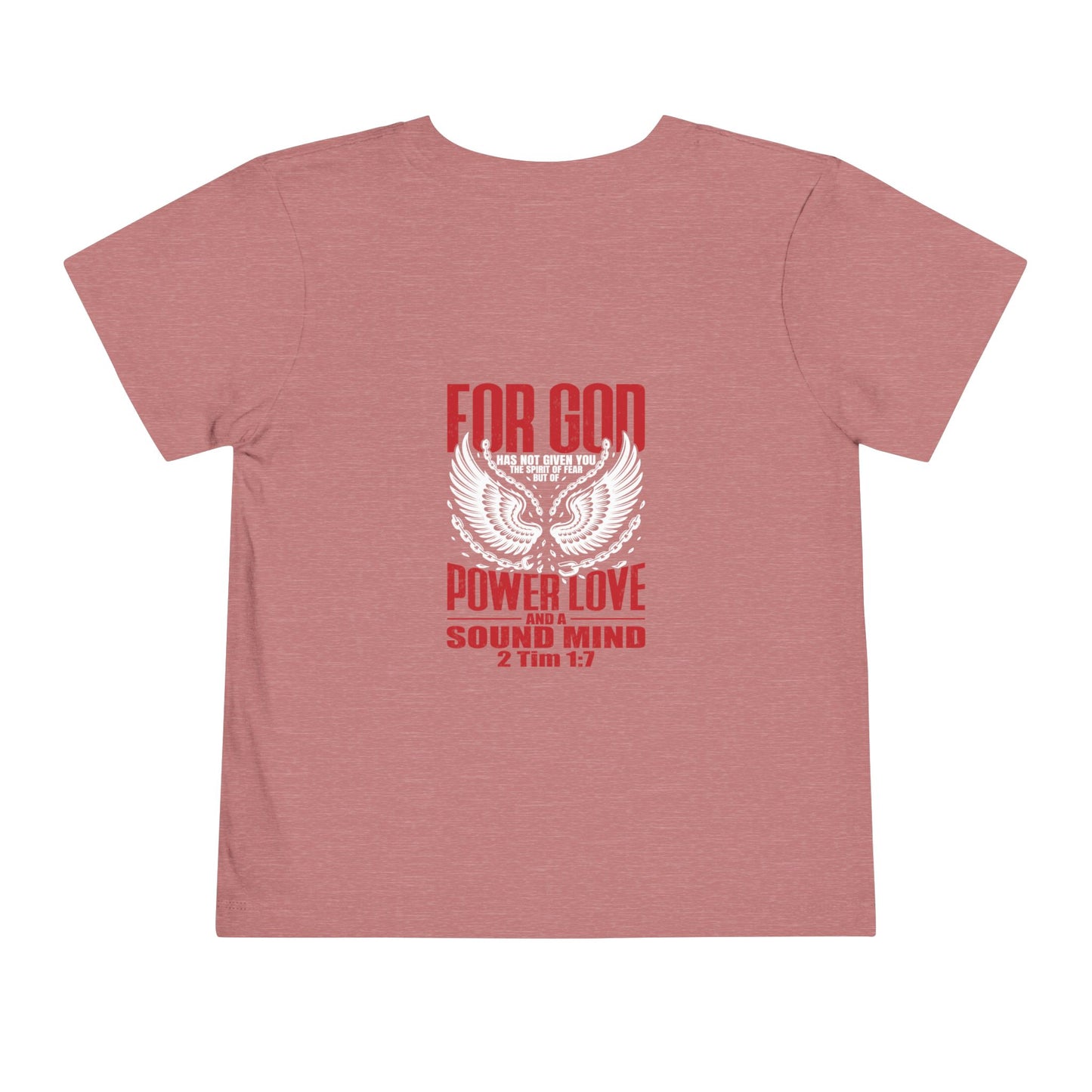 Fearless & Free Toddler Tee — Bold Graphic Short Sleeve Shirt for Brave Little Ones