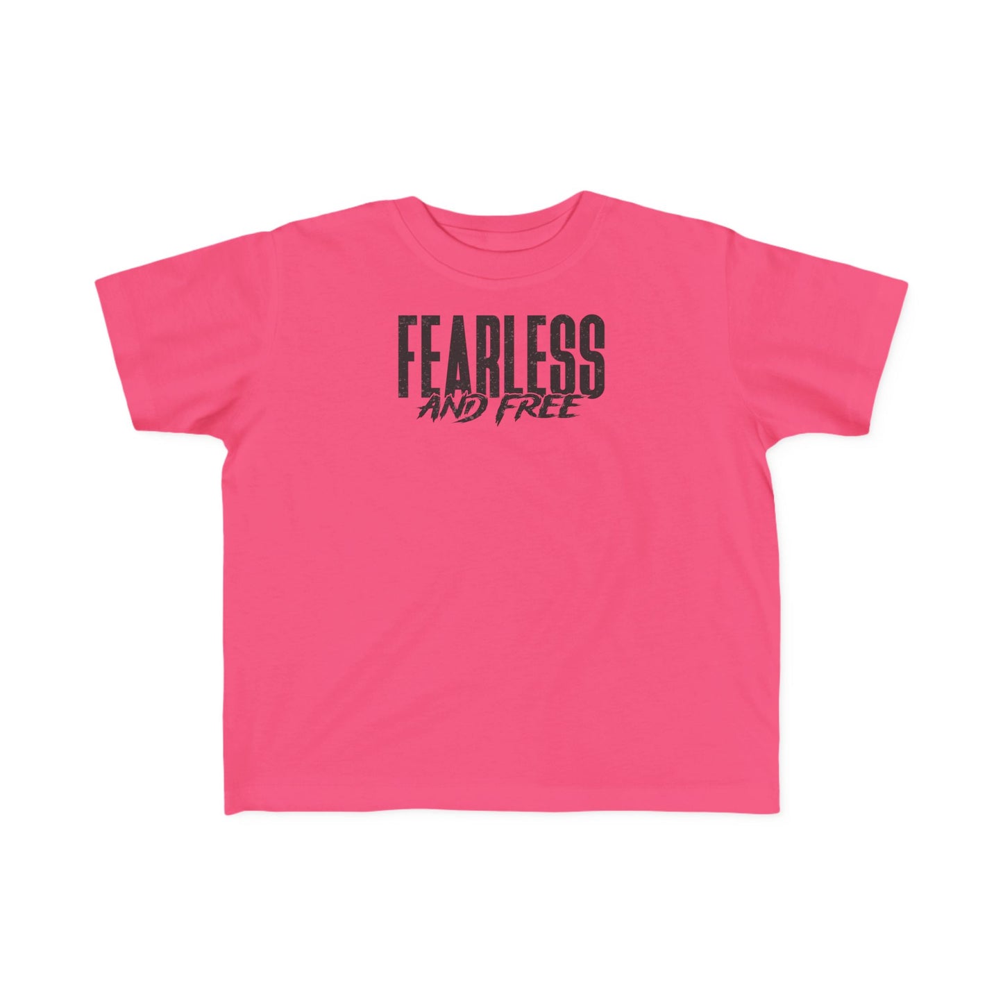 Fearless & Free Toddler Tee — Soft Graphic Toddler Shirt