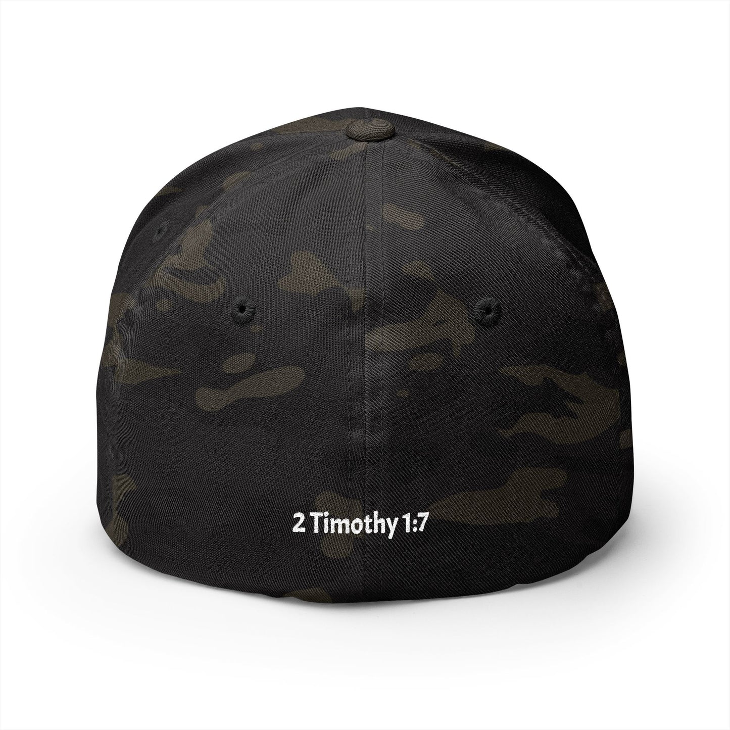 Fearless and Free Embroidered Baseball Cap — Inspirational Christian Hat (2 Timothy 1:7)