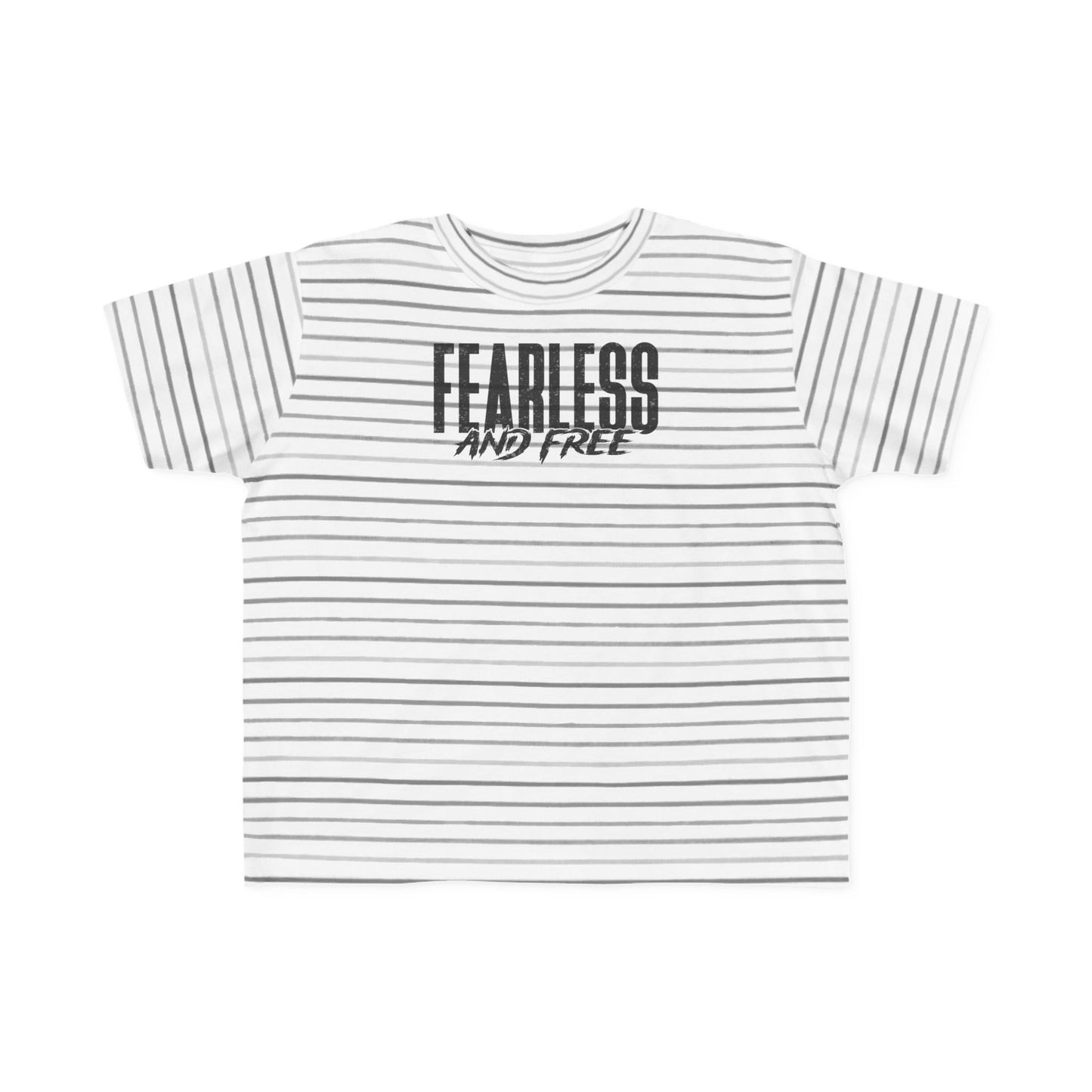 Fearless & Free Toddler Tee — Soft Graphic Toddler Shirt