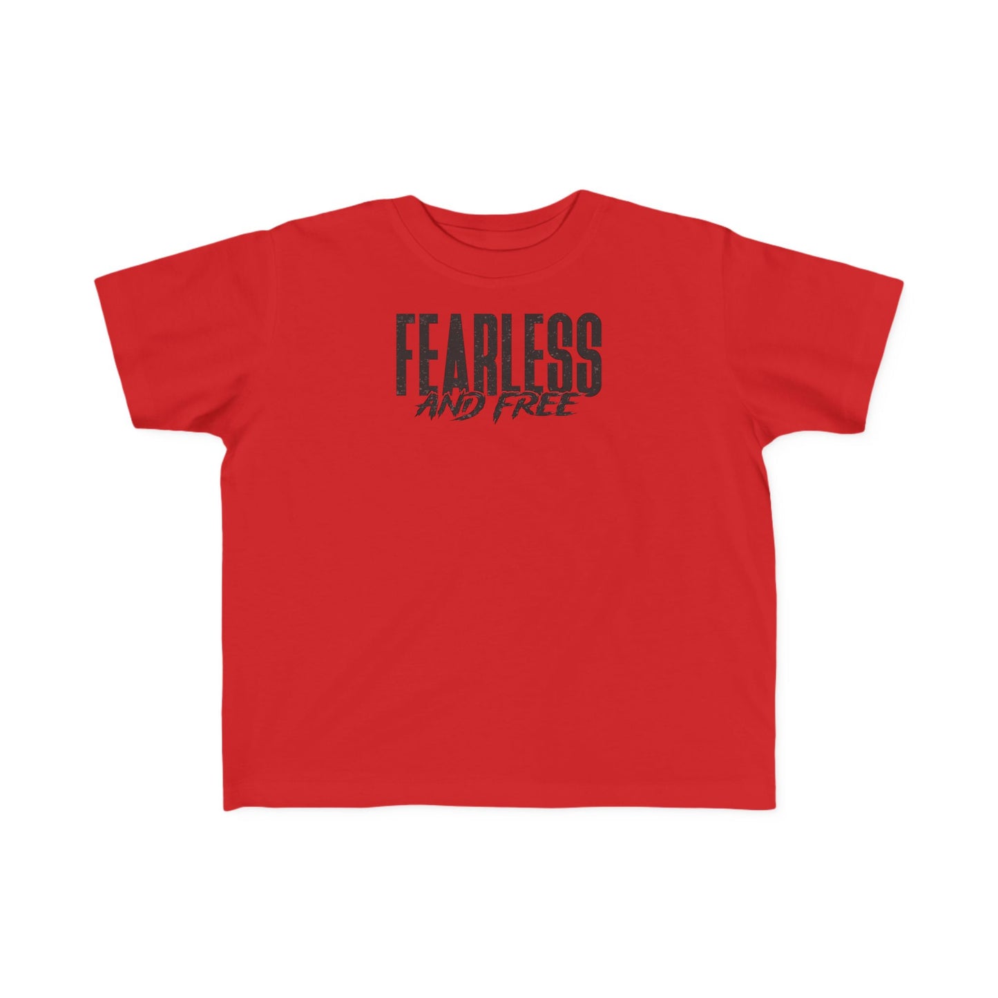 Fearless & Free Toddler Tee — Soft Graphic Toddler Shirt