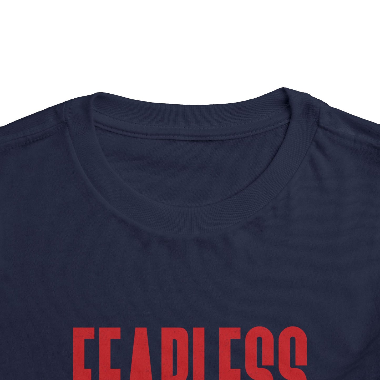 Fearless & Free Toddler Tee — Bold Graphic Short Sleeve Shirt for Brave Little Ones