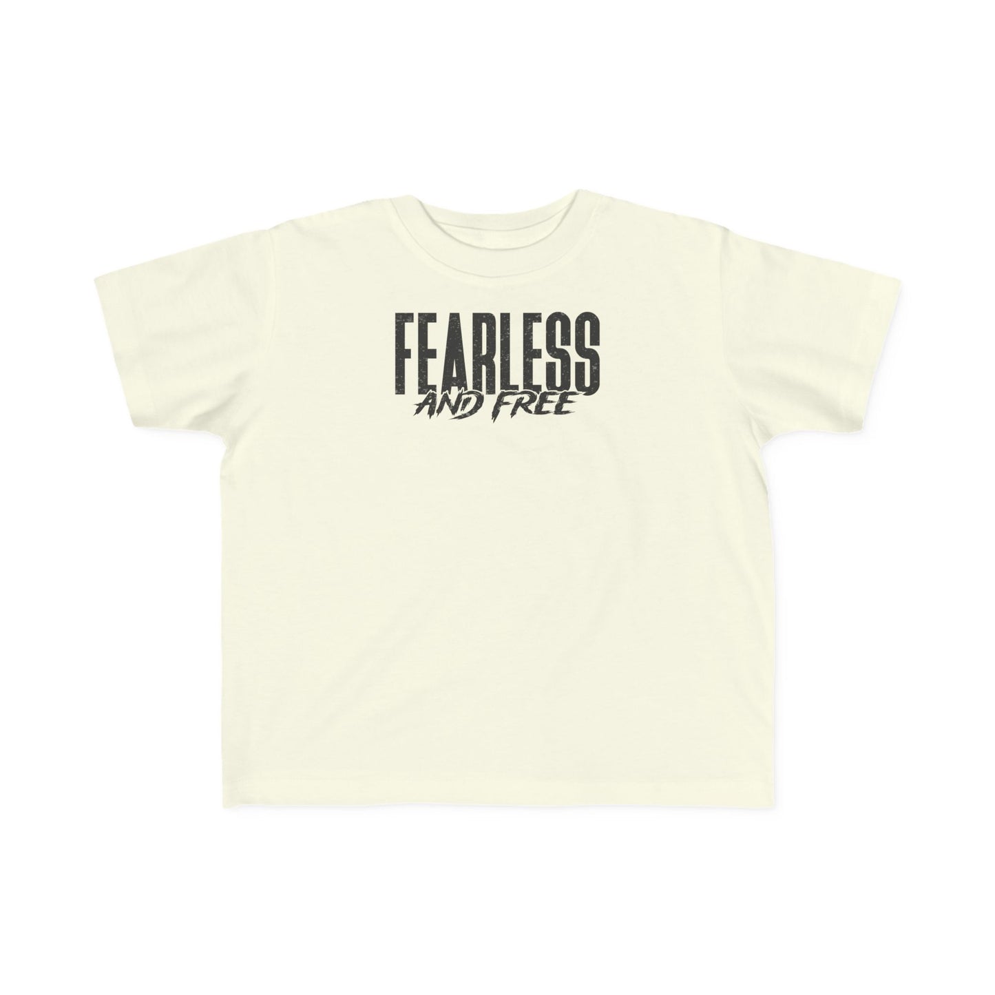 Fearless & Free Toddler Tee — Soft Graphic Toddler Shirt