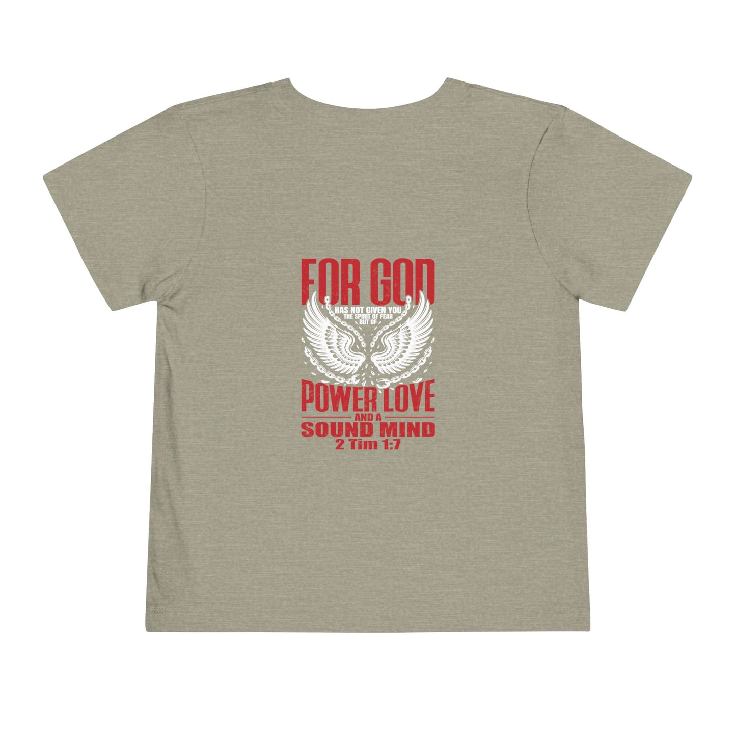 Fearless & Free Toddler Tee — Bold Graphic Short Sleeve Shirt for Brave Little Ones