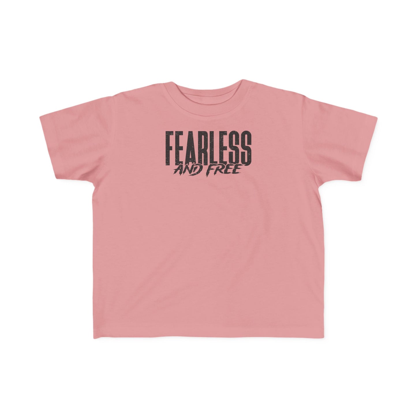 Fearless & Free Toddler Tee — Soft Graphic Toddler Shirt