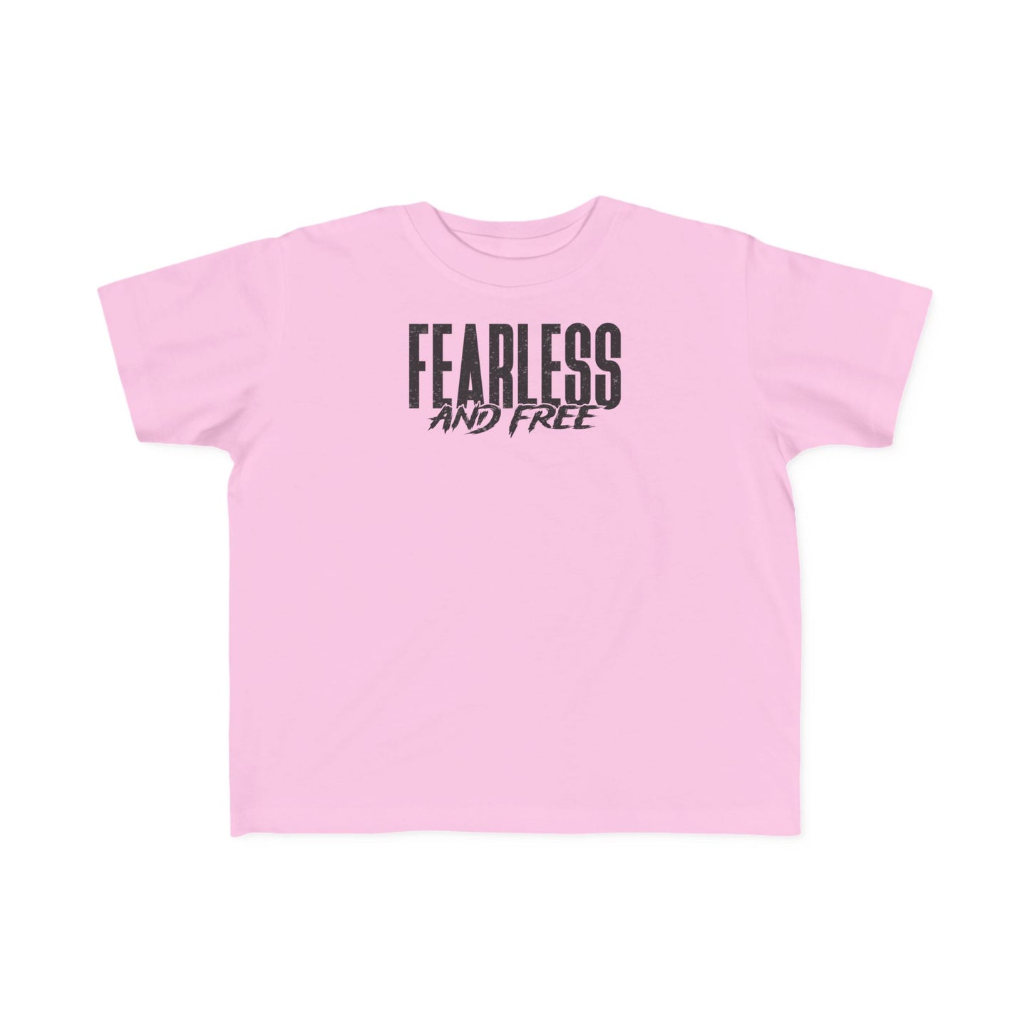 Fearless & Free Toddler Tee — Soft Graphic Toddler Shirt