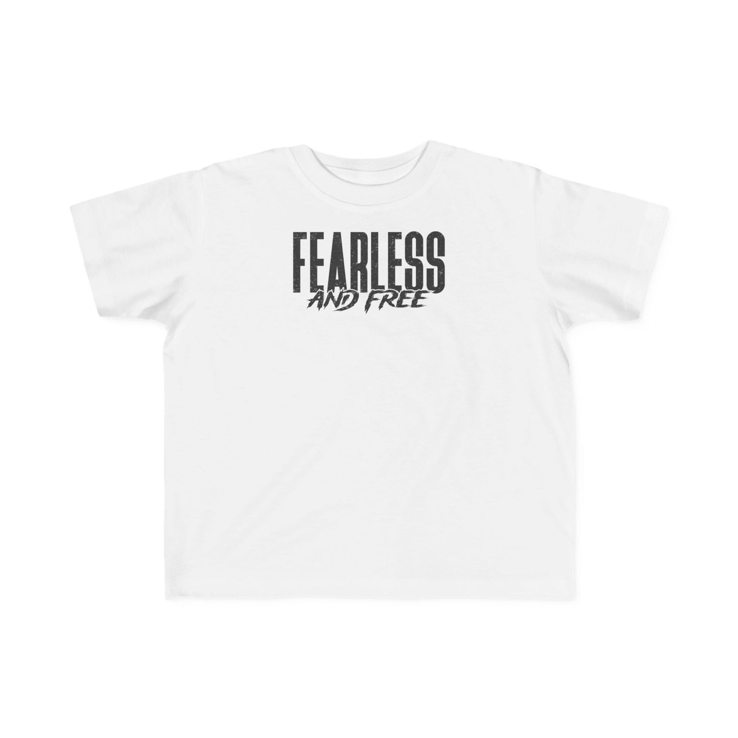 Fearless & Free Toddler Tee — Soft Graphic Toddler Shirt