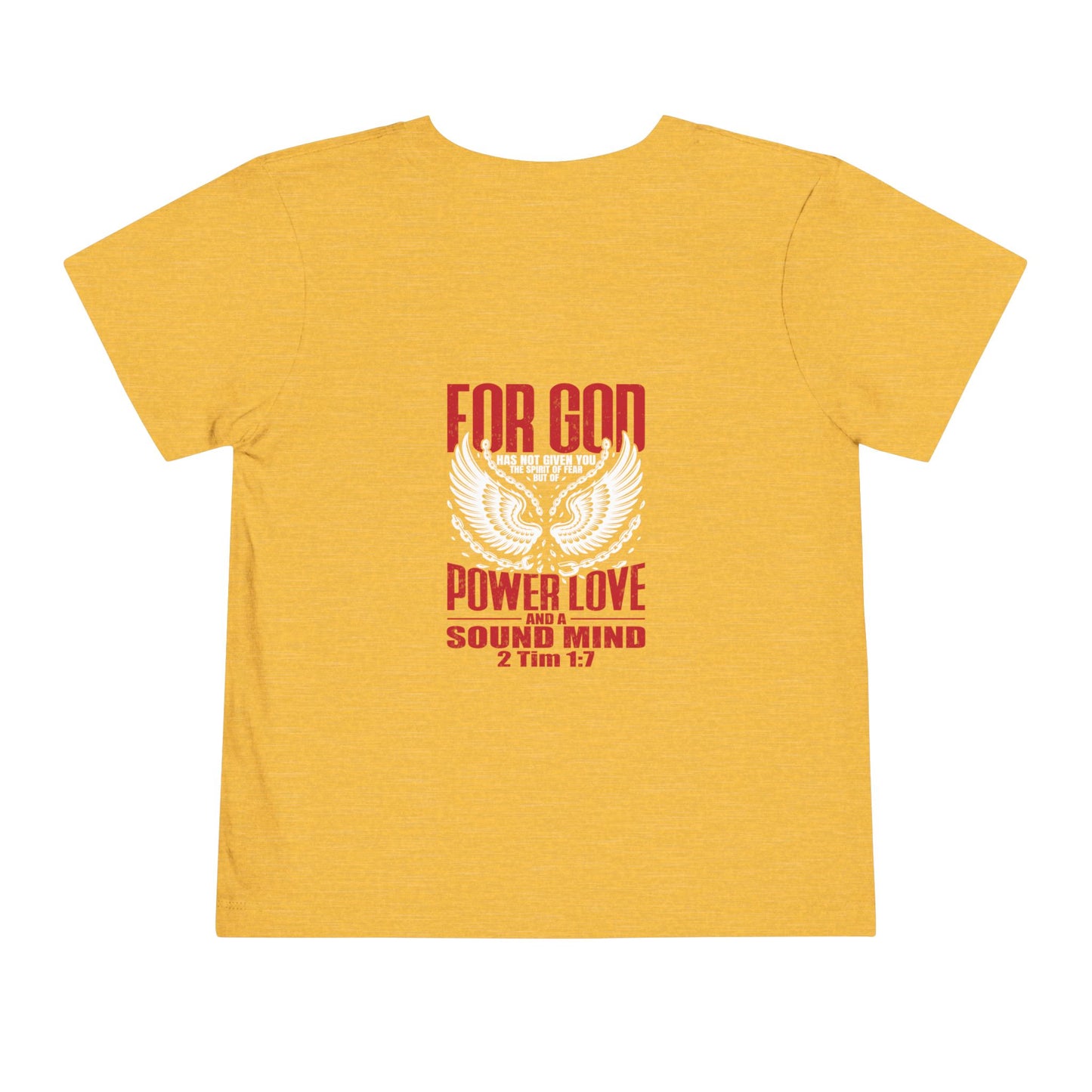 Fearless & Free Toddler Tee — Bold Graphic Short Sleeve Shirt for Brave Little Ones