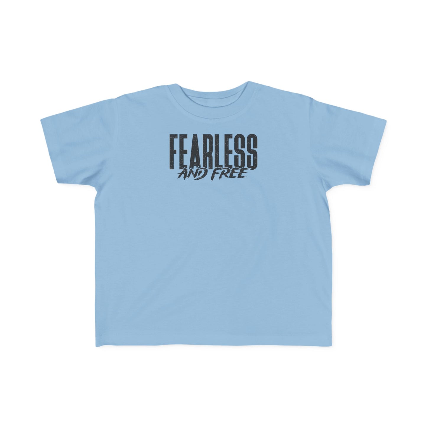 Fearless & Free Toddler Tee — Soft Graphic Toddler Shirt