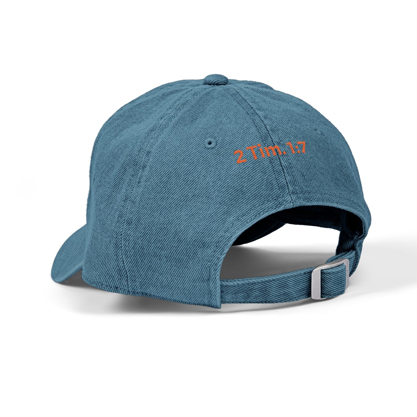 Fearless & Free Embroidered Denim Hat — Casual Women's Embroidery Cap