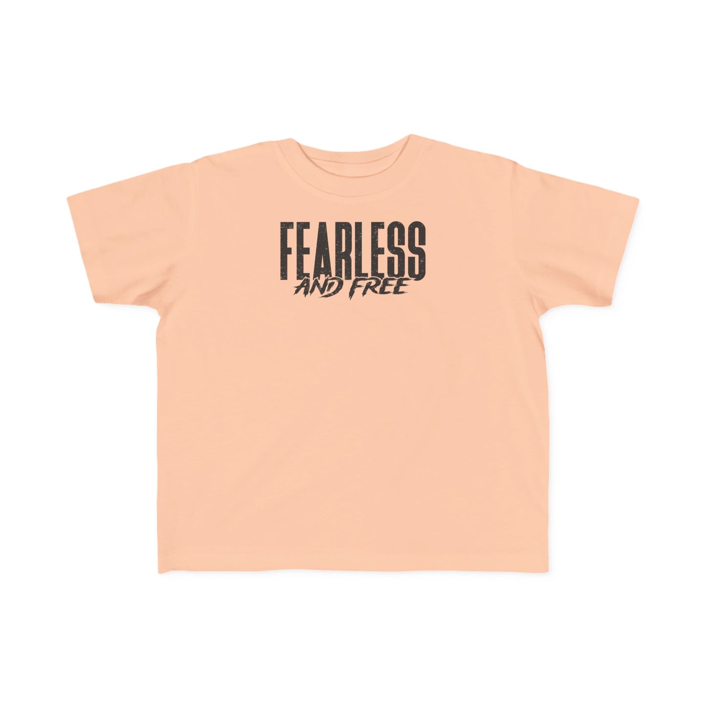 Fearless & Free Toddler Tee — Soft Graphic Toddler Shirt