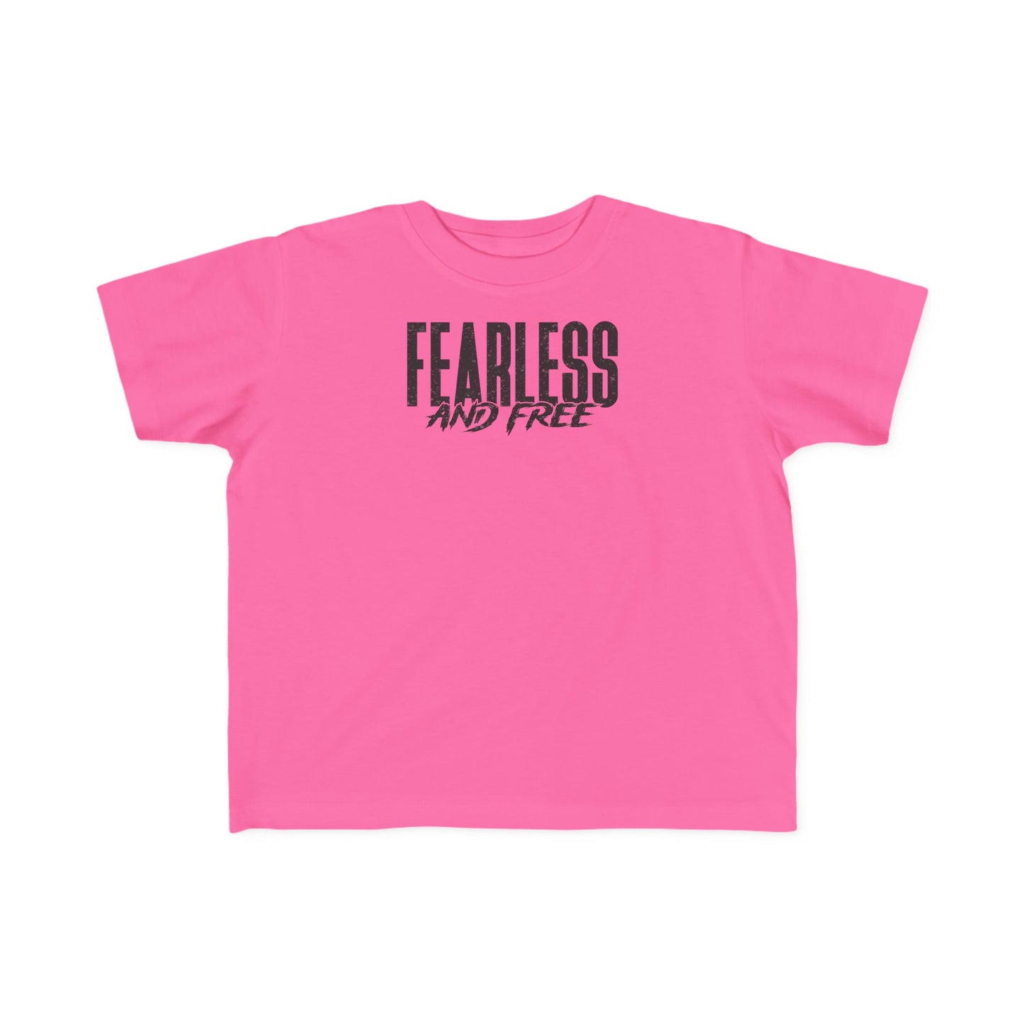 Fearless & Free Toddler Tee — Soft Graphic Toddler Shirt