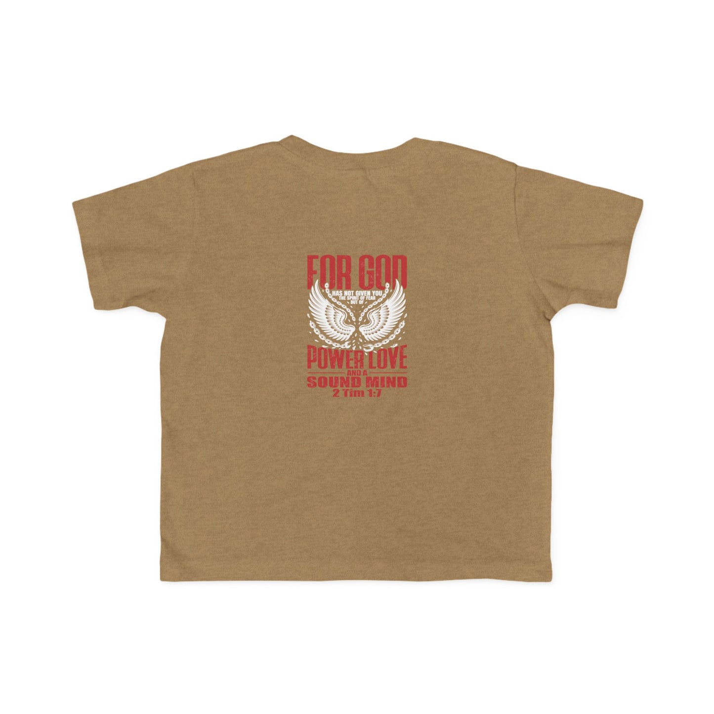 Fearless & Free Toddler Tee — Cute Motivational Kids T-Shirt