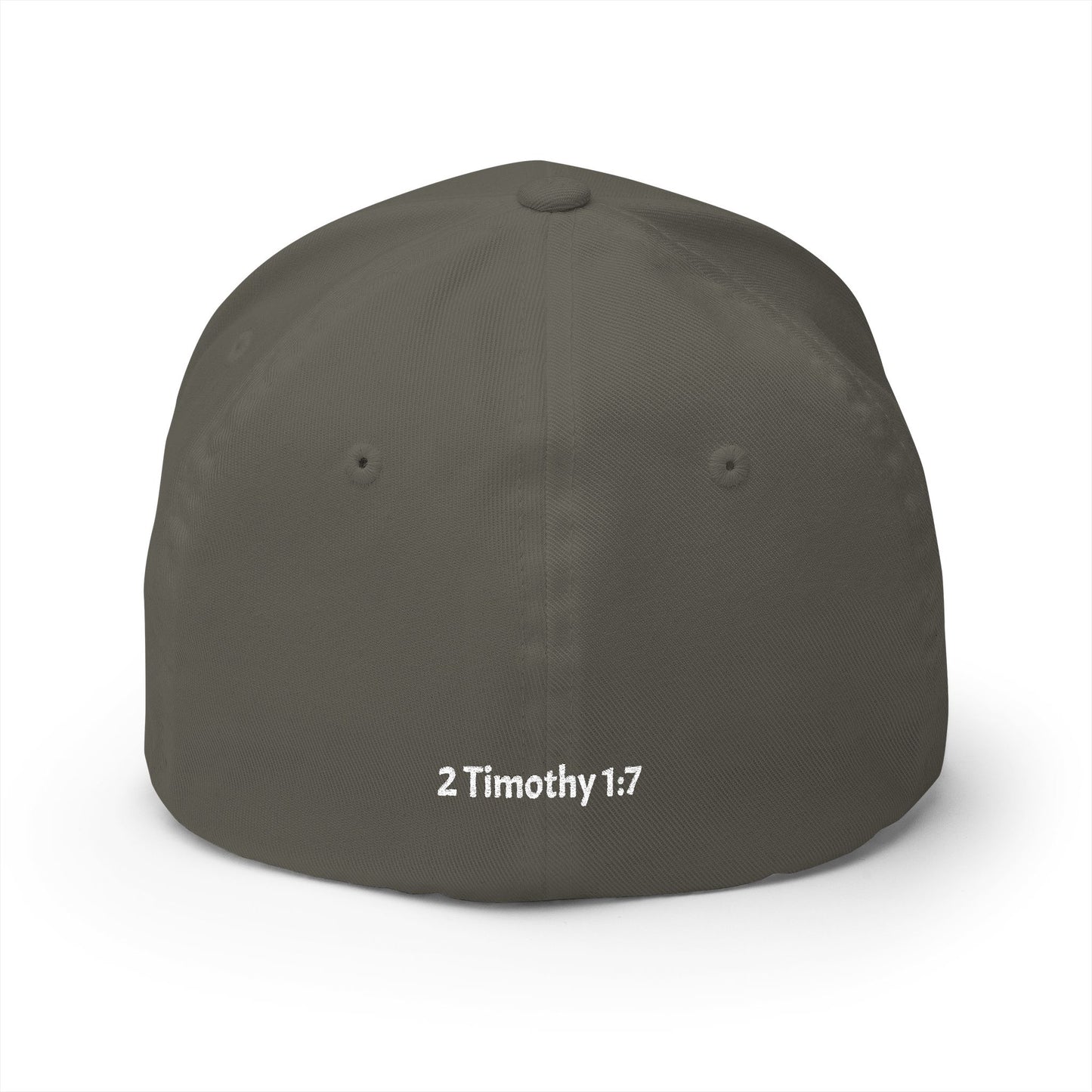 Fearless and Free Embroidered Baseball Cap — Inspirational Christian Hat (2 Timothy 1:7)
