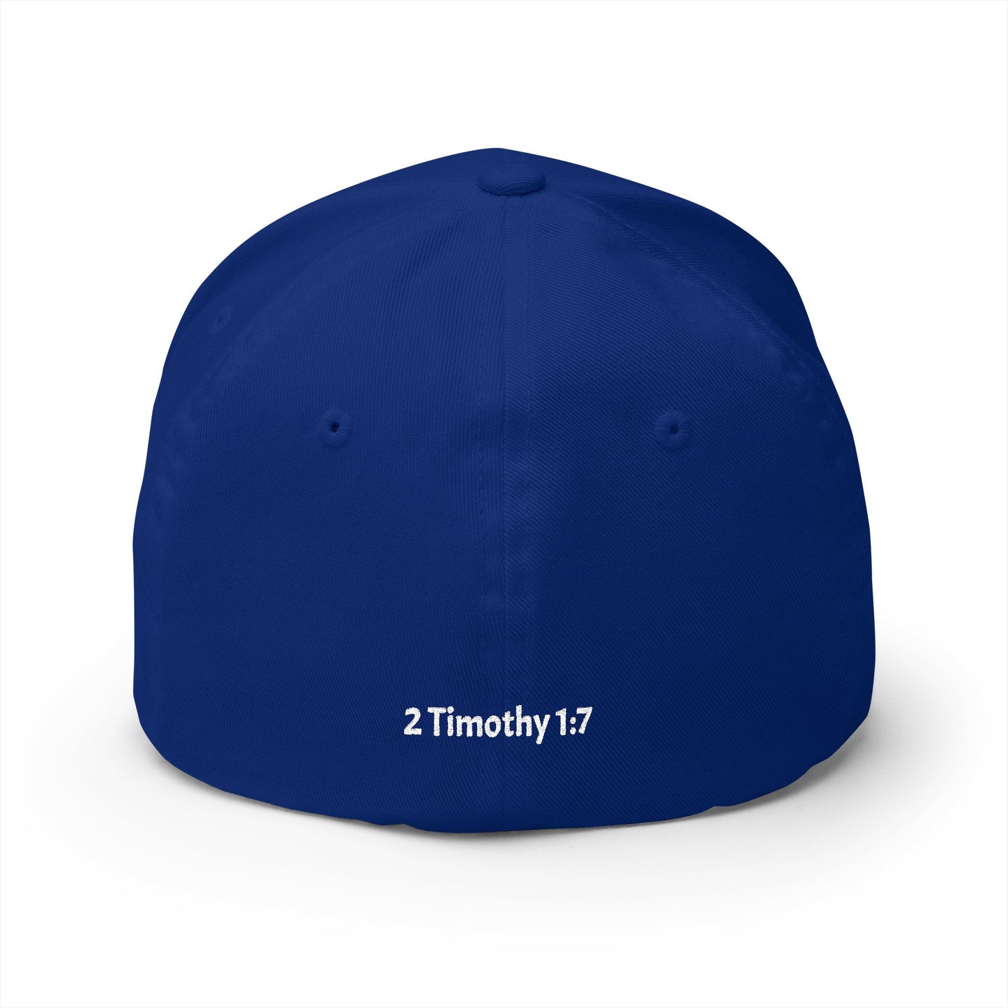 Fearless and Free Embroidered Baseball Cap — Inspirational Christian Hat (2 Timothy 1:7)