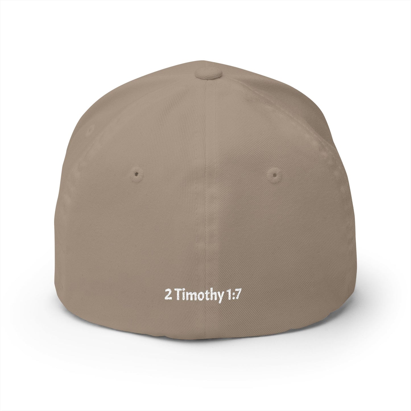 Fearless and Free Embroidered Baseball Cap — Inspirational Christian Hat (2 Timothy 1:7)