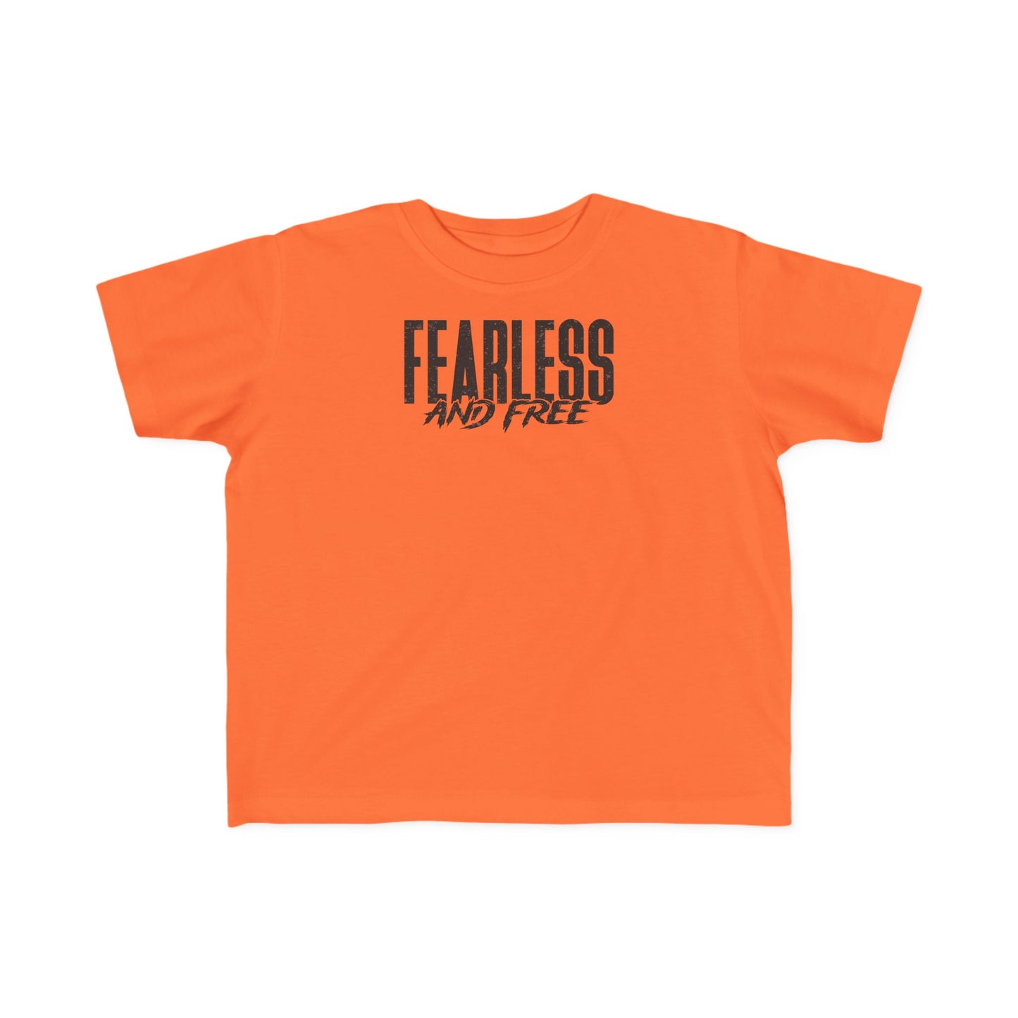 Fearless & Free Toddler Tee — Soft Graphic Toddler Shirt
