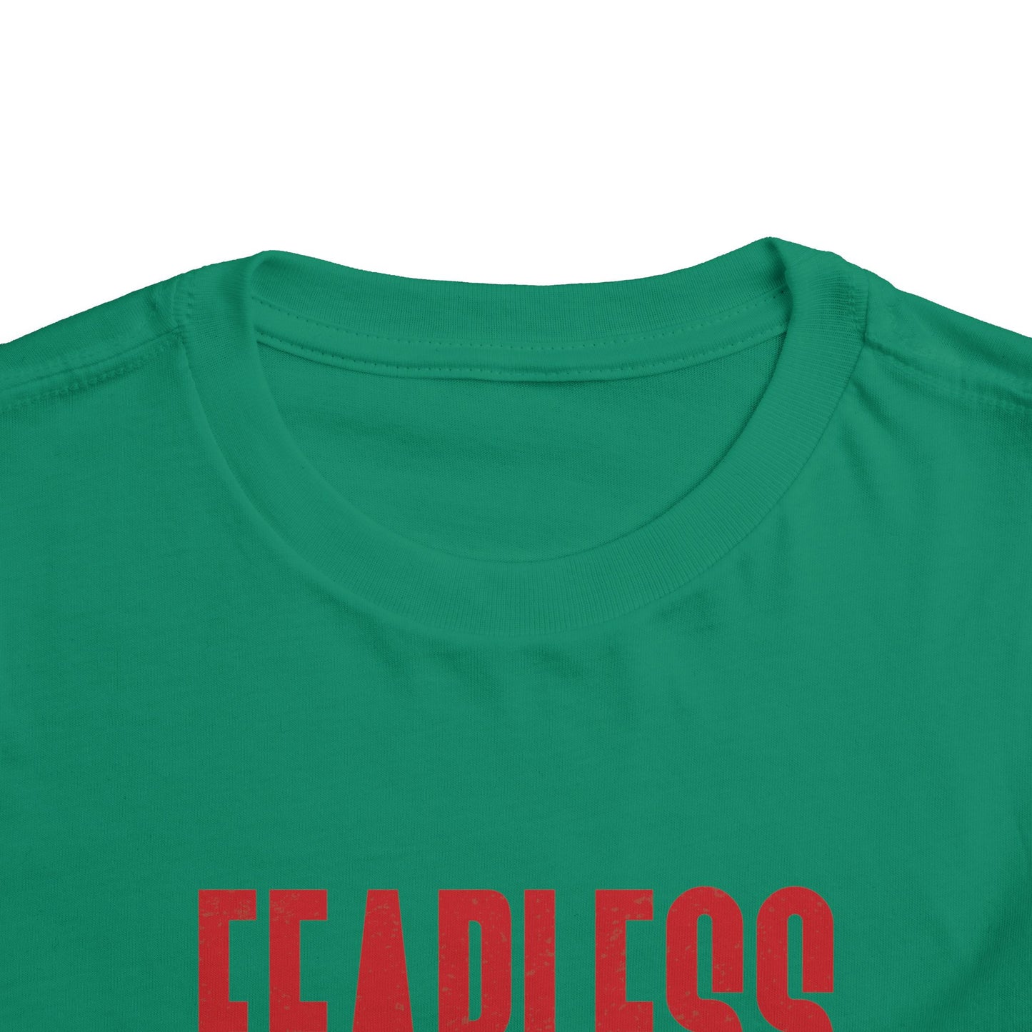 Fearless & Free Toddler Tee — Bold Graphic Short Sleeve Shirt for Brave Little Ones