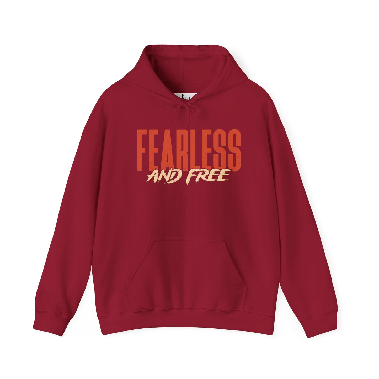 Fearless & Free” Christian Hoodie | Power • Love • Sound Mind – 2 Tim 1:7