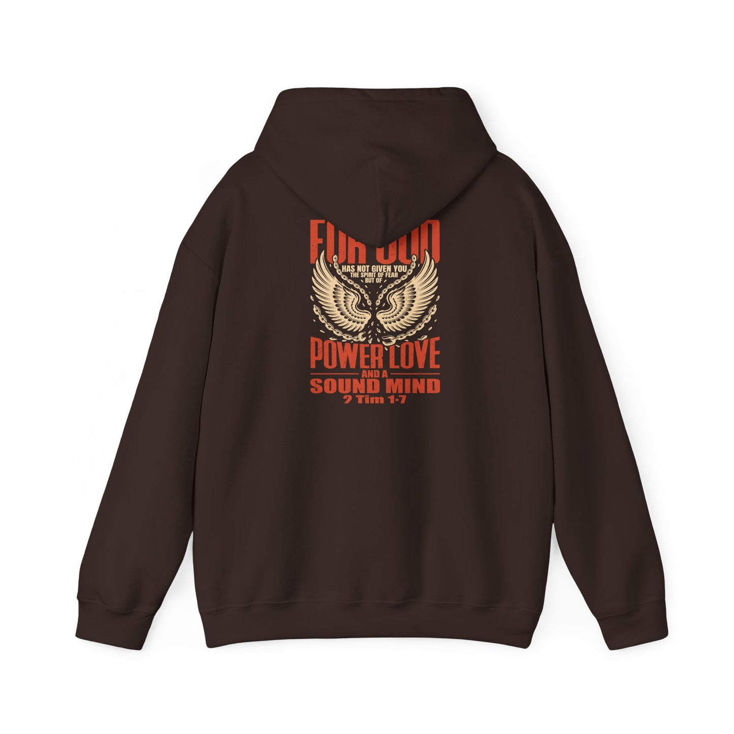 Fearless & Free” Christian Hoodie | Power • Love • Sound Mind – 2 Tim 1:7