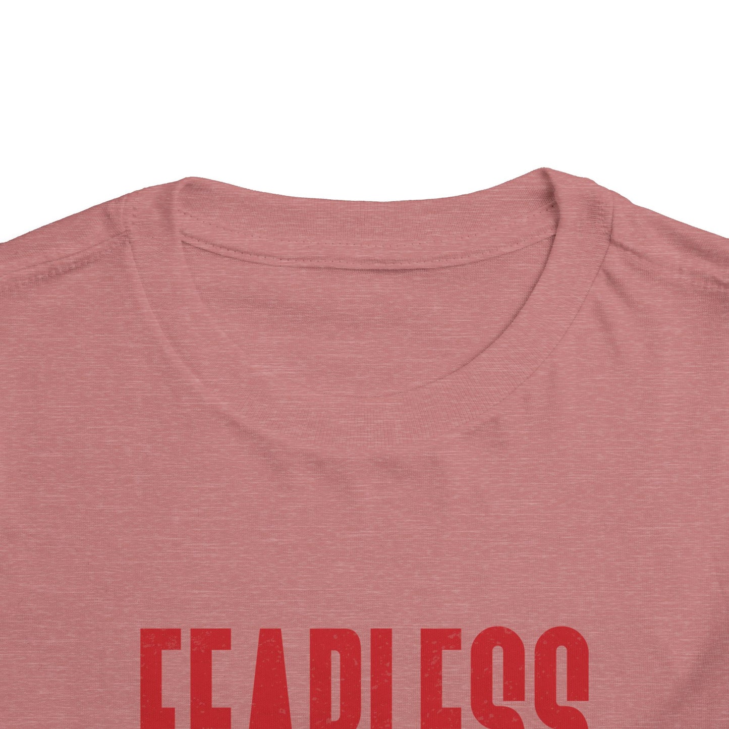 Fearless & Free Toddler Tee — Bold Graphic Short Sleeve Shirt for Brave Little Ones