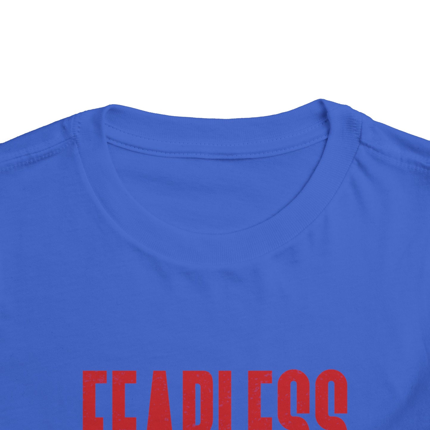 Fearless & Free Toddler Tee — Bold Graphic Short Sleeve Shirt for Brave Little Ones