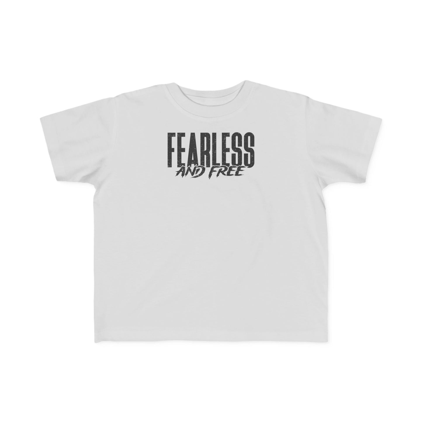 Fearless & Free Toddler Tee — Soft Graphic Toddler Shirt