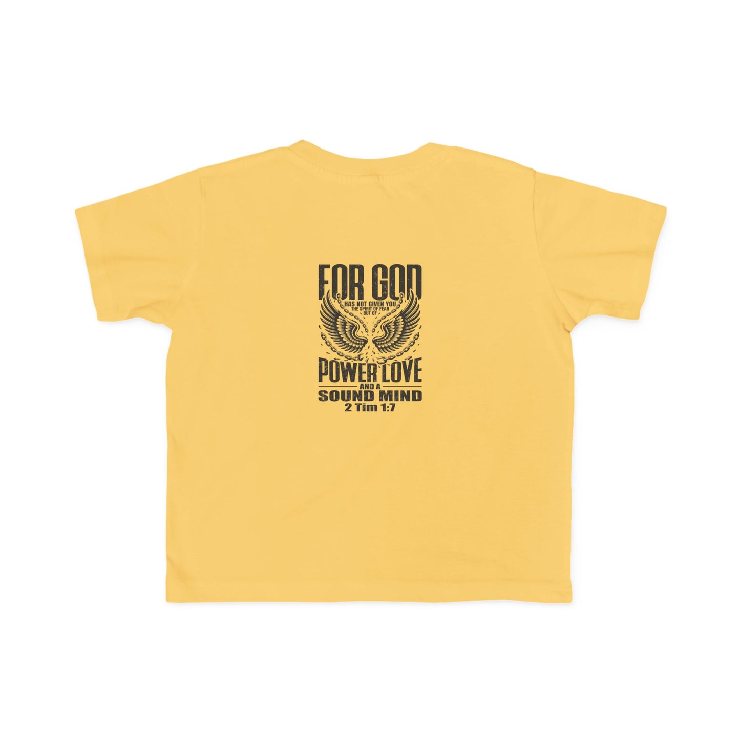 Fearless & Free Toddler Tee — Soft Graphic Toddler Shirt