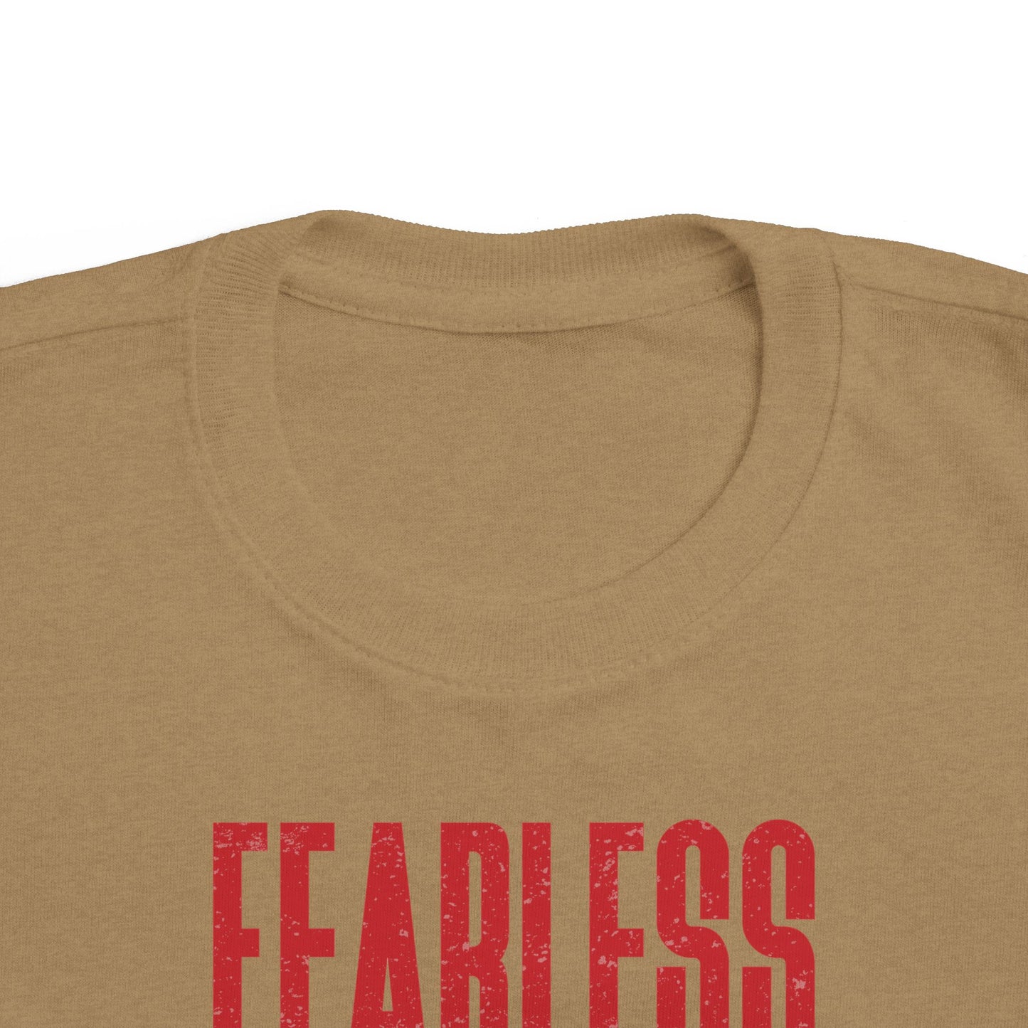 Fearless & Free Toddler Tee — Cute Motivational Kids T-Shirt