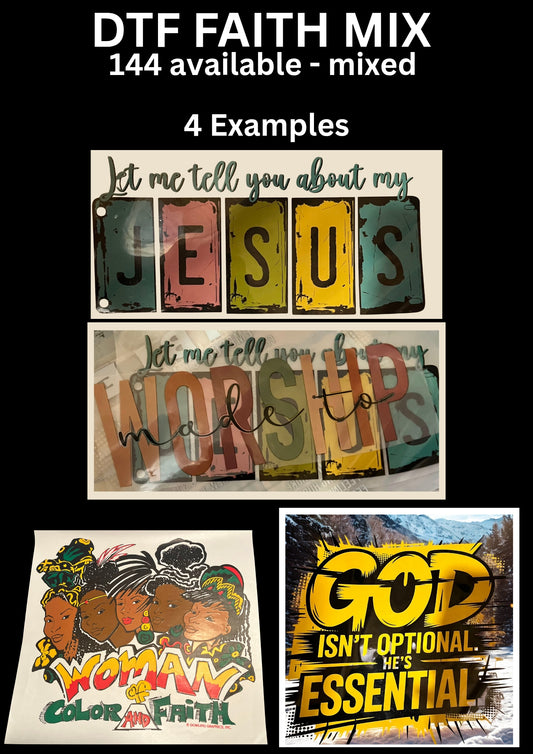 DTF PRINTS FAITH BASED BUNDLES