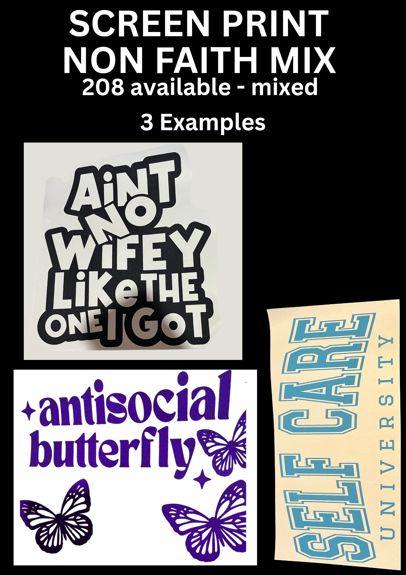 SCREEN PRINTS MISC MIX BUNDLES